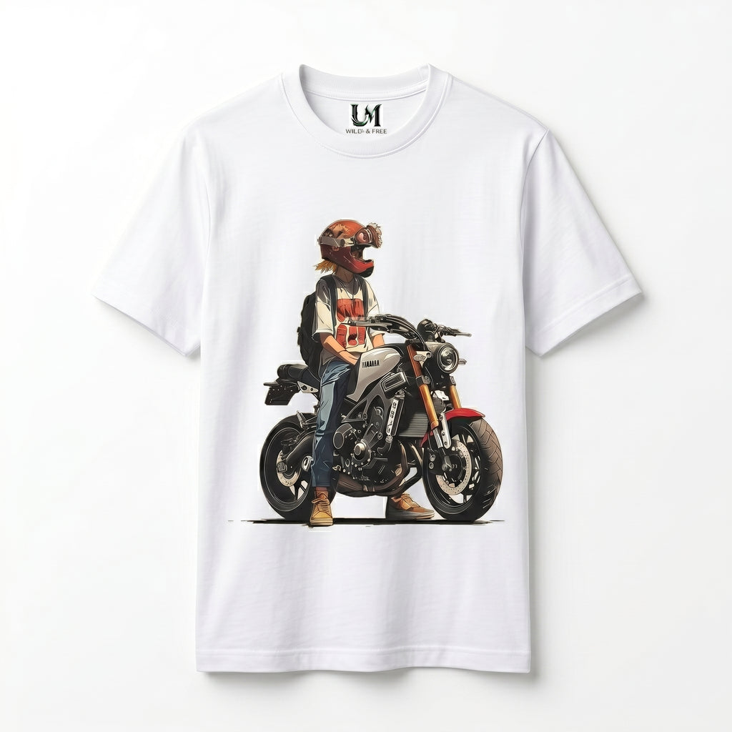 Bike Vibe Graphic Tee – Bio-Washed Cotton