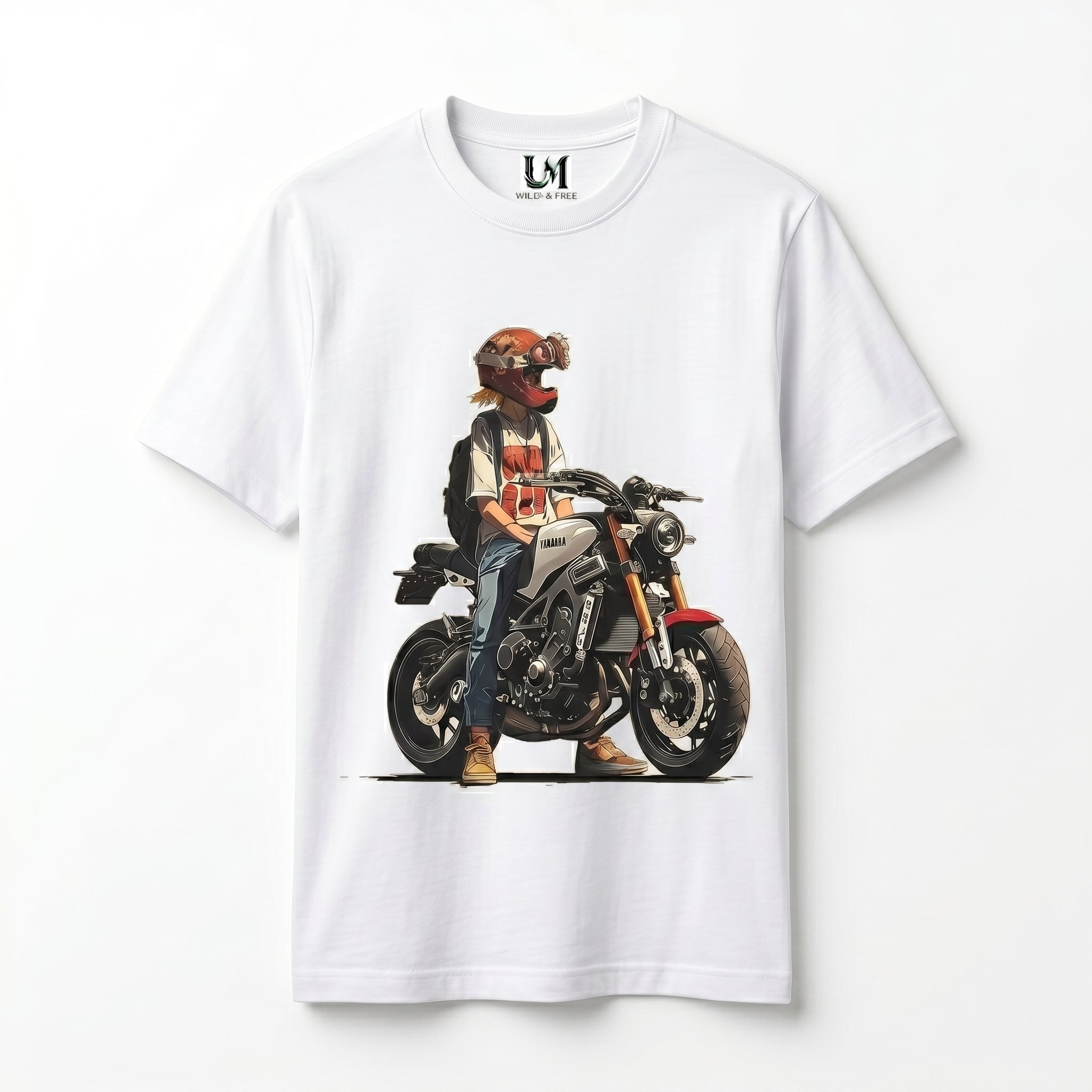 Bike Vibe Graphic Tee – Bio-Washed Cotton