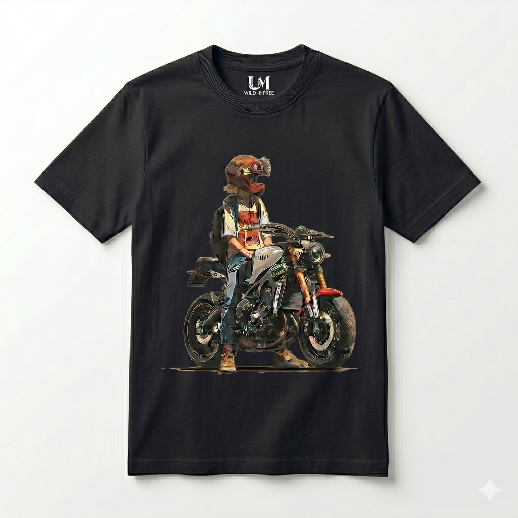 Bike Vibe Graphic Tee – Bio-Washed Cotton