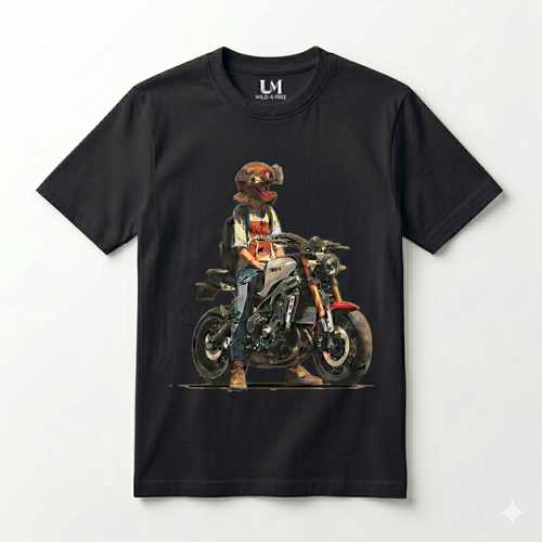 Bike Vibe Graphic Tee – Bio-Washed Cotton