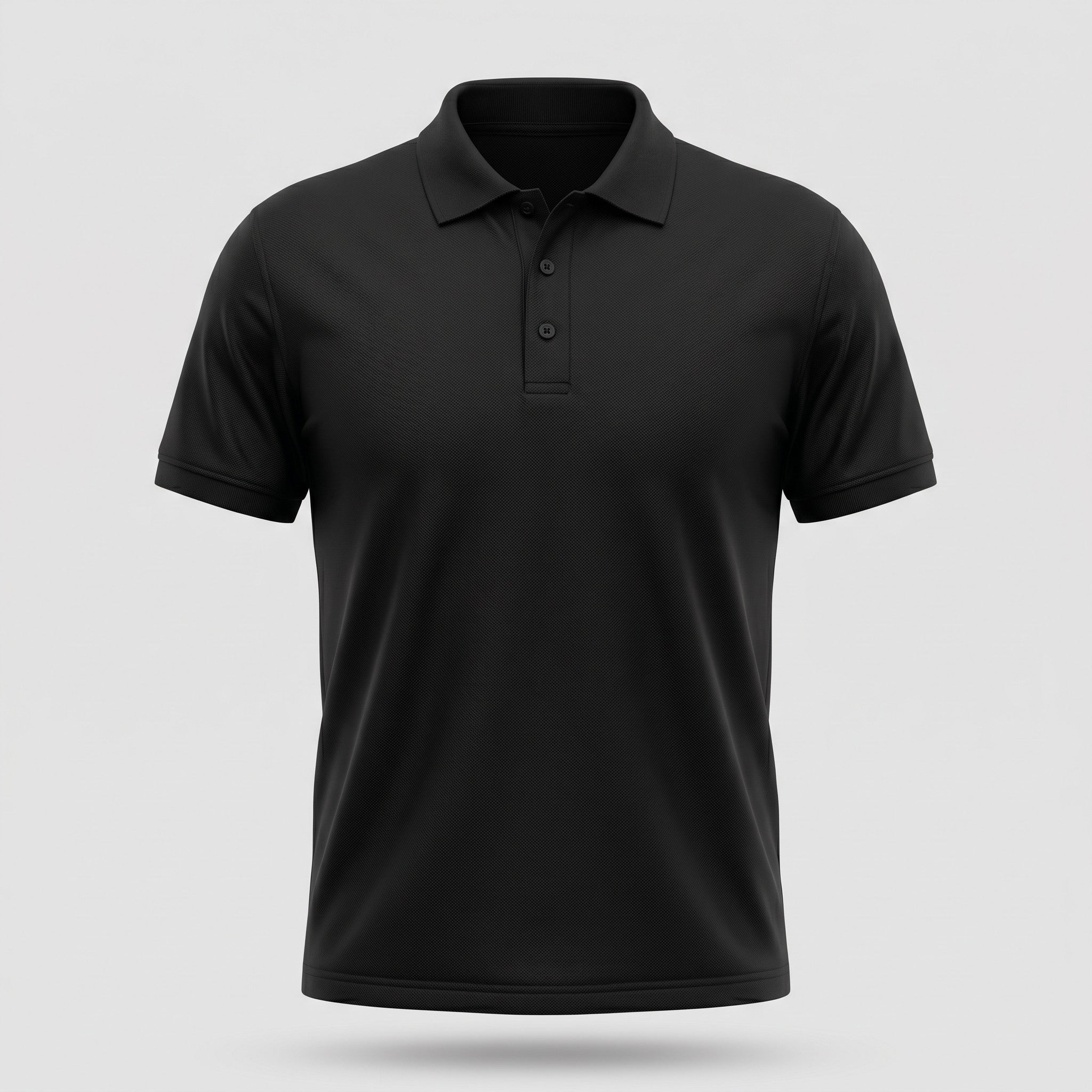 Urban Makos Classic Polo in Black