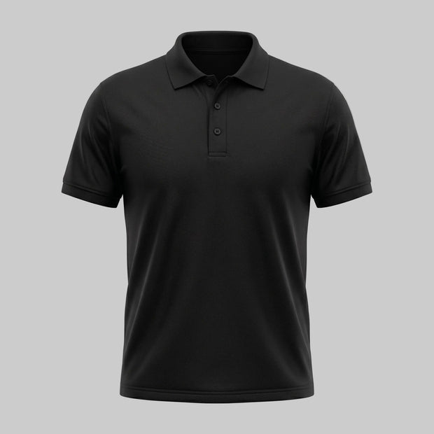Urban Makos Classic Polo - Black