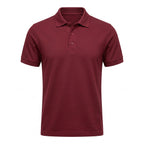 Urban Makos Classic Polo in Maroon
