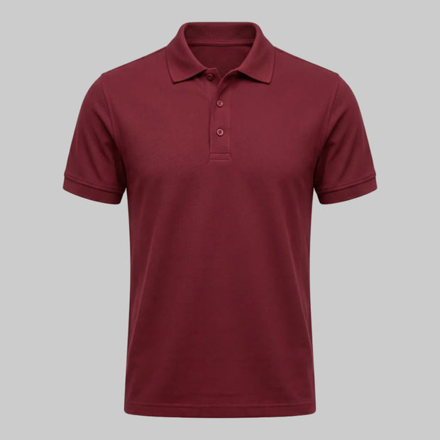 Urban Makos Classic Polo - Maroon