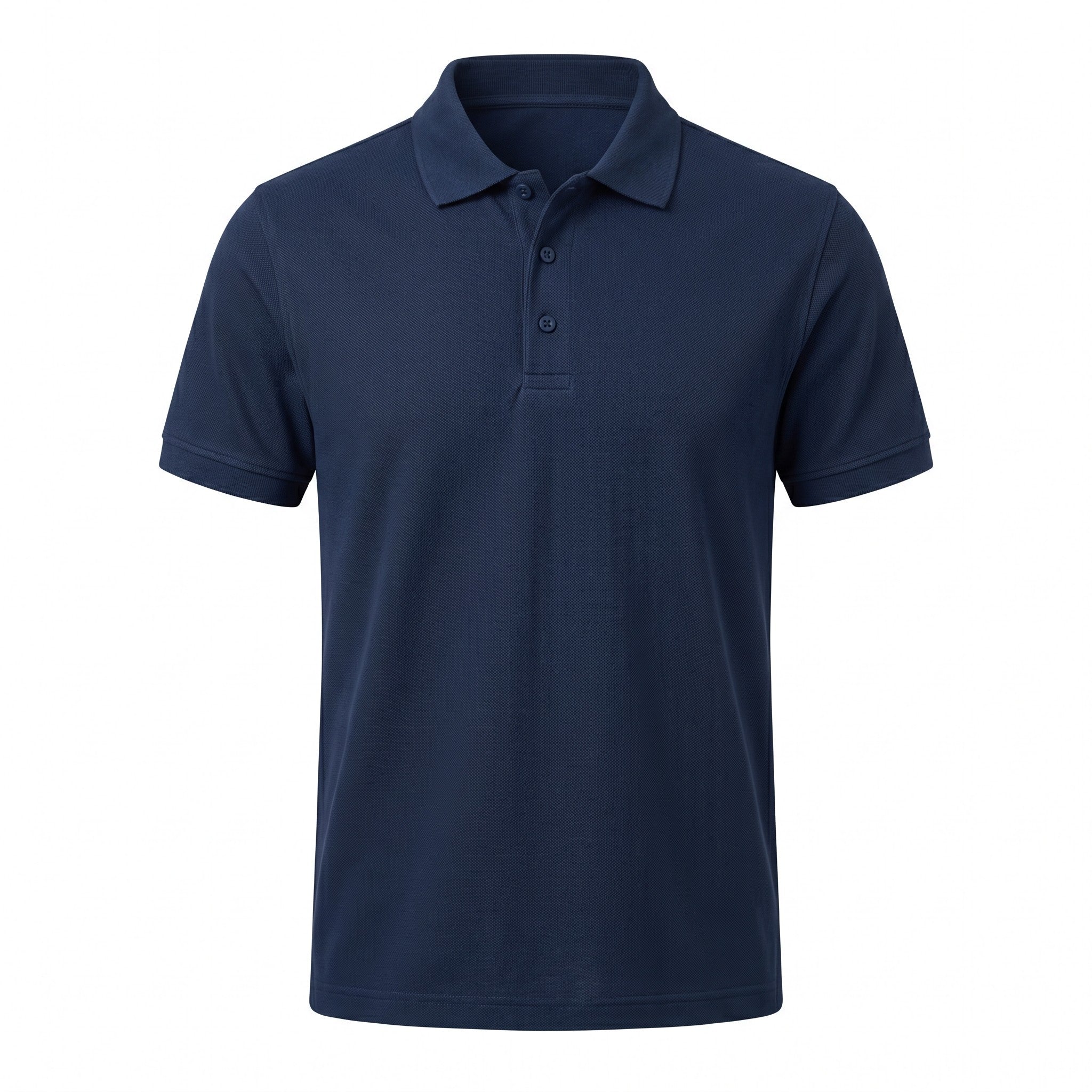 Urban Makos Classic Polo in Navy Blue