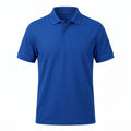 Urban Makos Classic Polo in Royal Blue