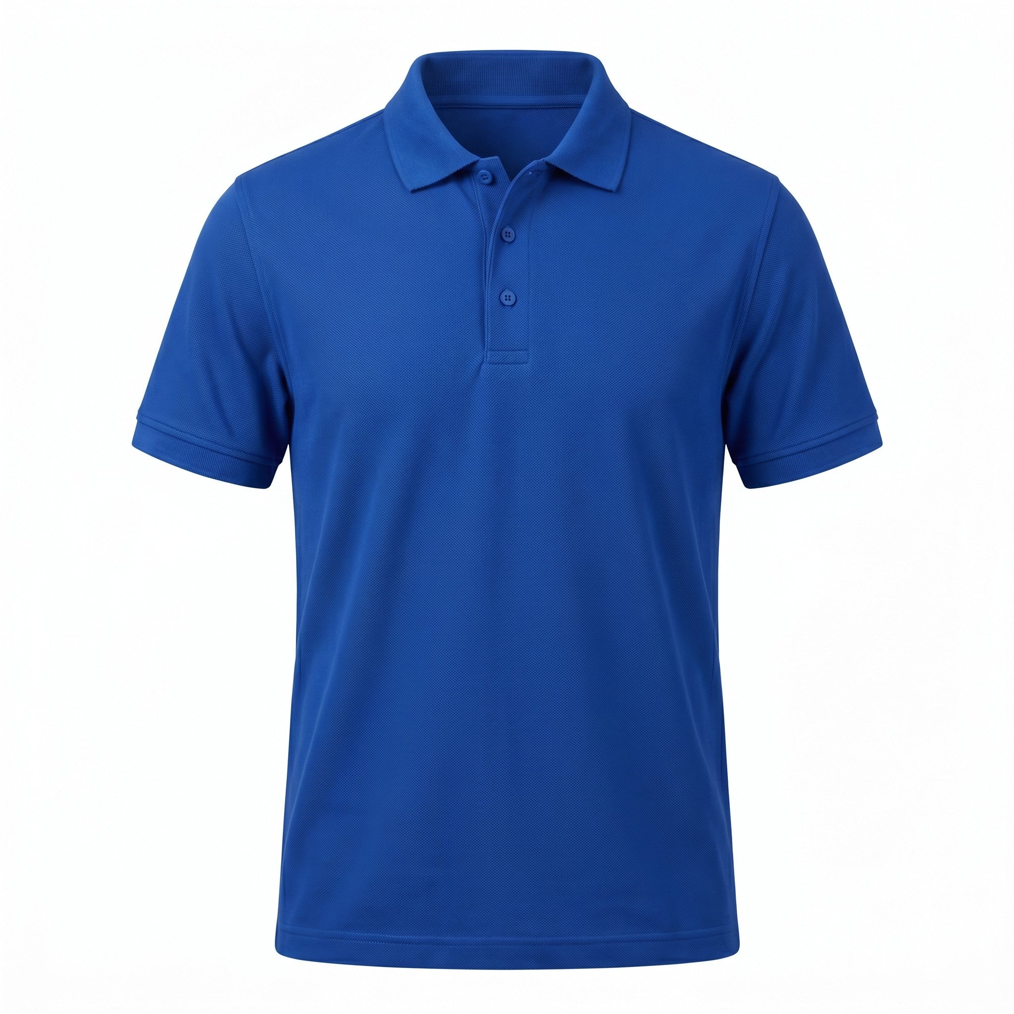 Urban Makos Classic Polo in Royal Blue