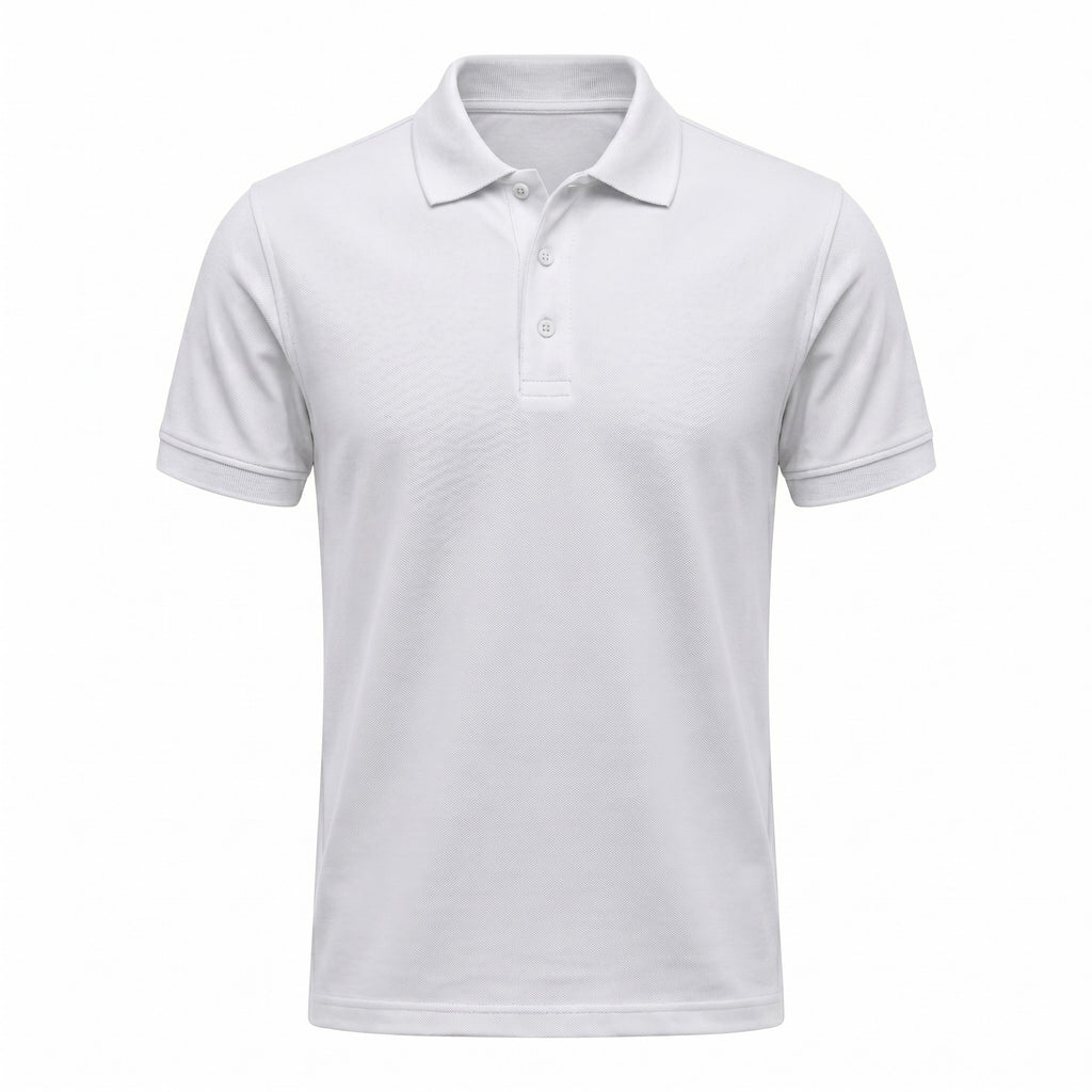 Urban Makos Classic Polo in White