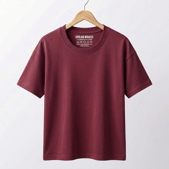 Oversized  French Terry Cotton - TShirt