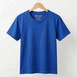 Urban Makos Essential Round Neck Tee - Royal Blue