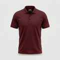 Urban Makos Classic Polo in Maroon
