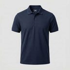 Urban Makos Classic Polo in Navy Blue